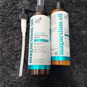 AN Magnesium Oil Spray - White and Blue